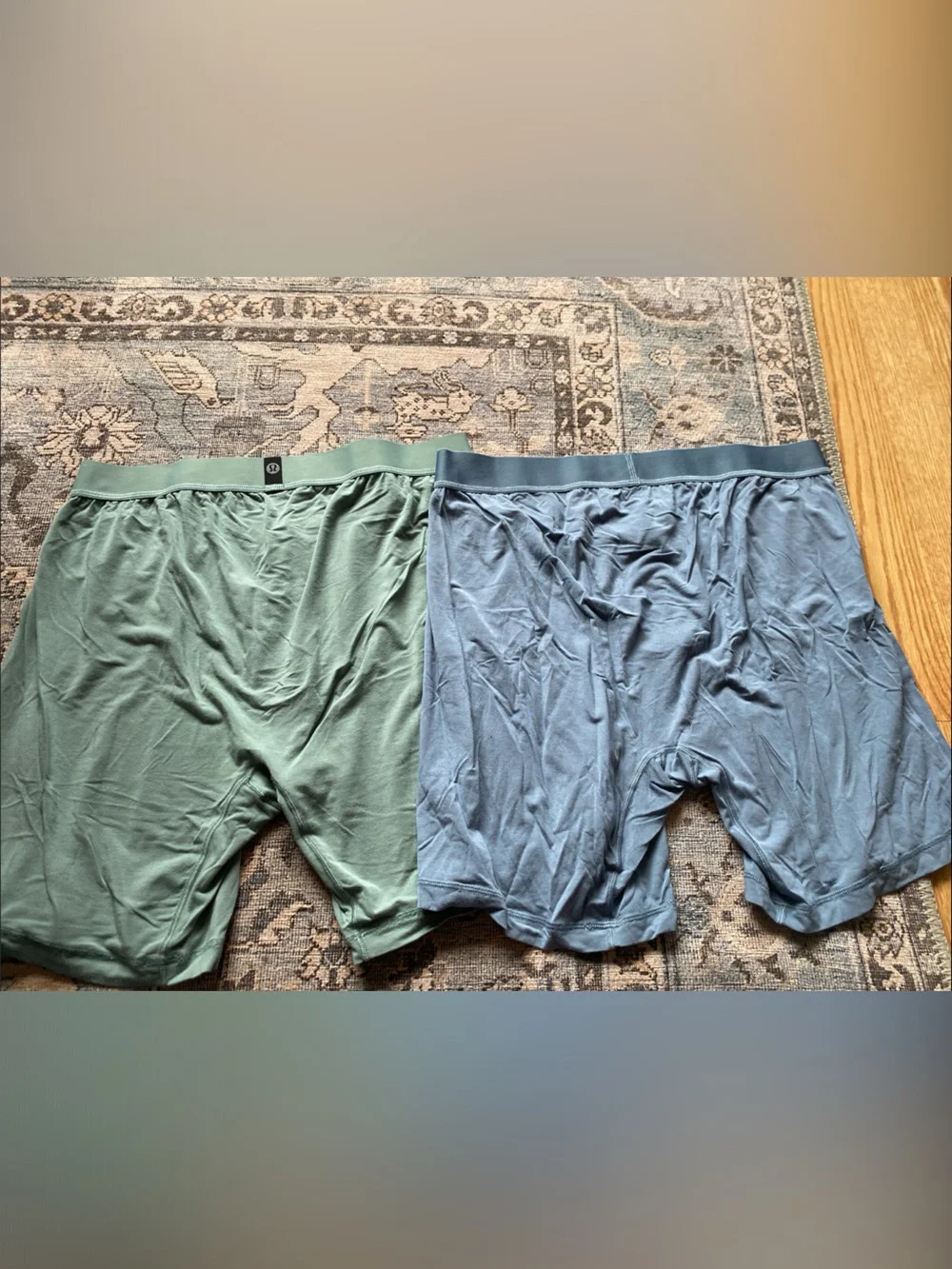 lululemon athletica Boxer Briefs - Sage Green & Slate Blue (2-Pack)